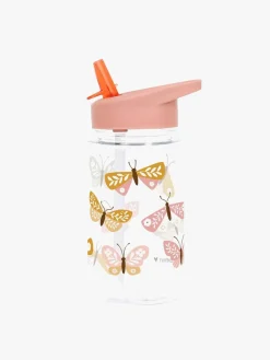 ALittleLovelyCompany Spisetid*A Little Lovely Company Drikkedunk, Butterflies Lyserød/Flerfarvet