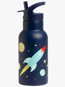 ALittleLovelyCompany Spisetid*A Little Lovely Company Drikkedunk Det Ydre Rum 350 ml, Blå Blå/Flerfarvet