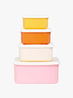 ALittleLovelyCompany Spisetid></noscript>A Little Lovely Company Madkasse-sæt, Regnbue