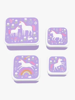 ALittleLovelyCompany A Little Lovely Company Madkasse-sæt, Unicorn dreams