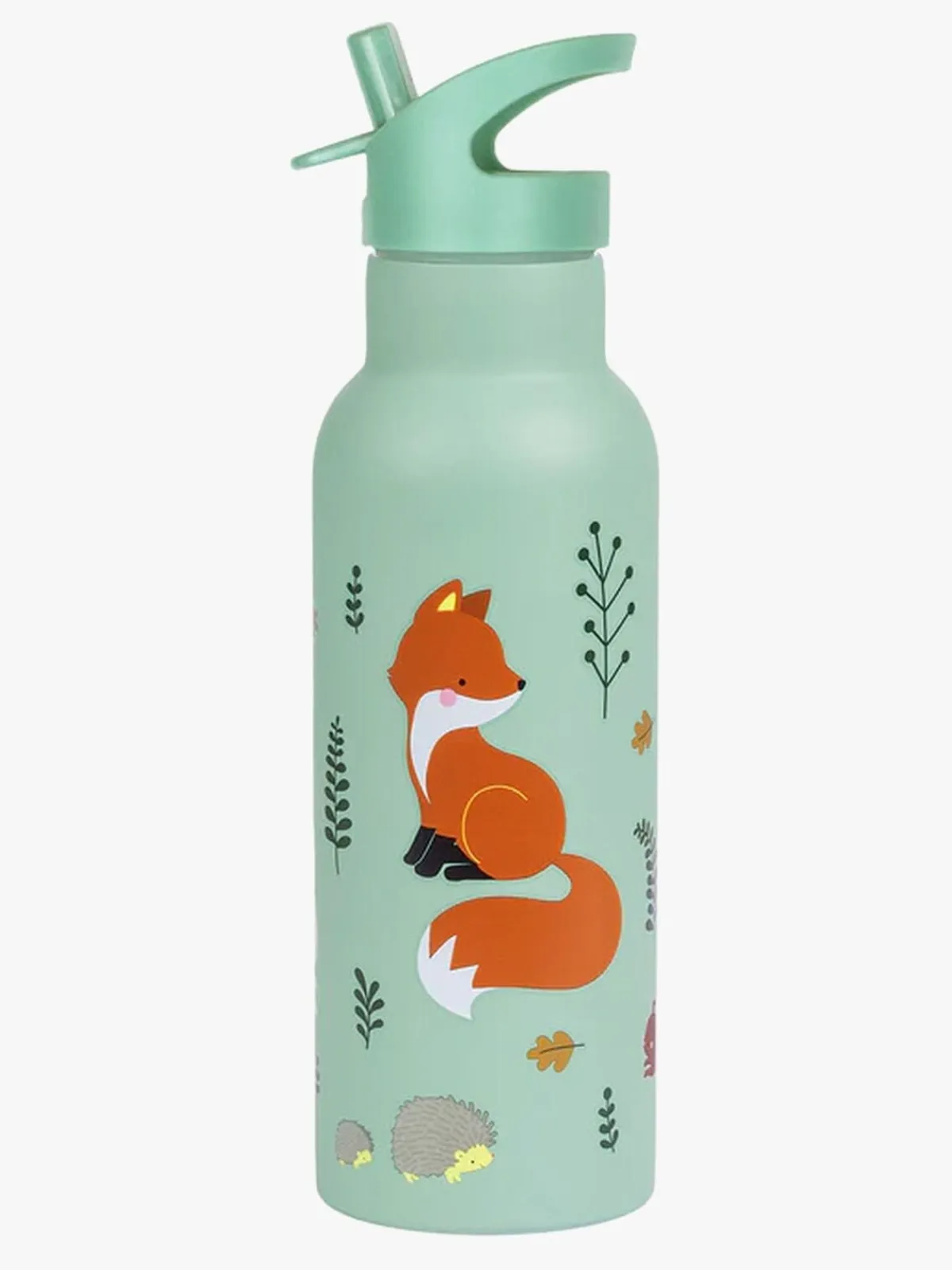 ALittleLovelyCompany Spisetid*A Little Lovely Company Stainless steel XL Drikkedunk, Forest friends Grøn