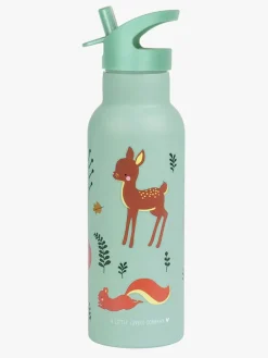 ALittleLovelyCompany Spisetid*A Little Lovely Company Stainless steel XL Drikkedunk, Forest friends Grøn