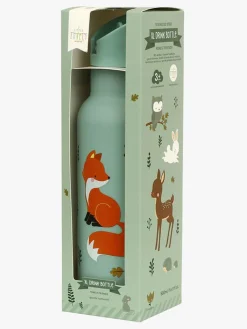 ALittleLovelyCompany Spisetid*A Little Lovely Company Stainless steel XL Drikkedunk, Forest friends Grøn