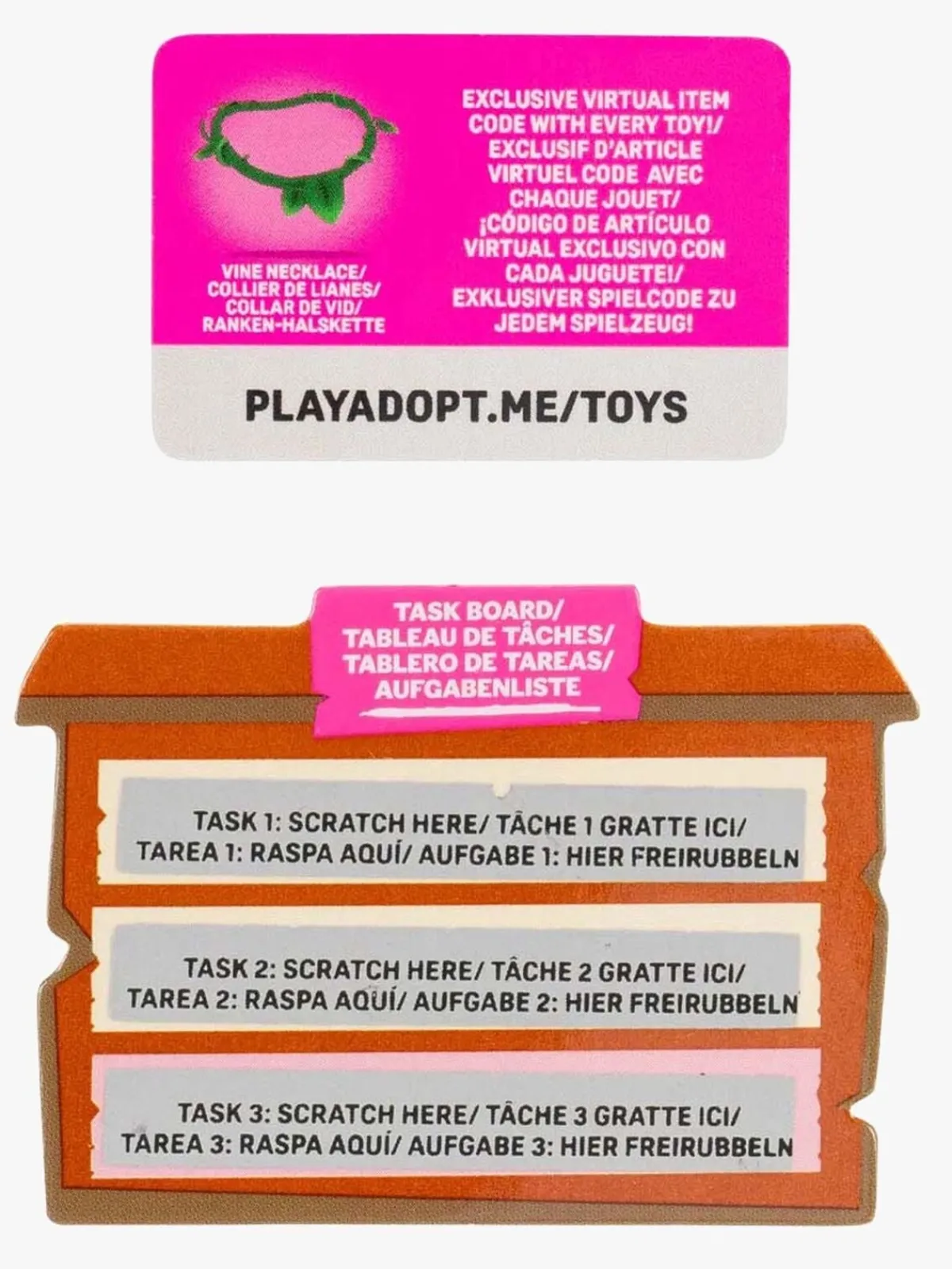 AdoptMe Legetøjsfigurer>Adopt Me Figursæt Tropical Time 6-pak