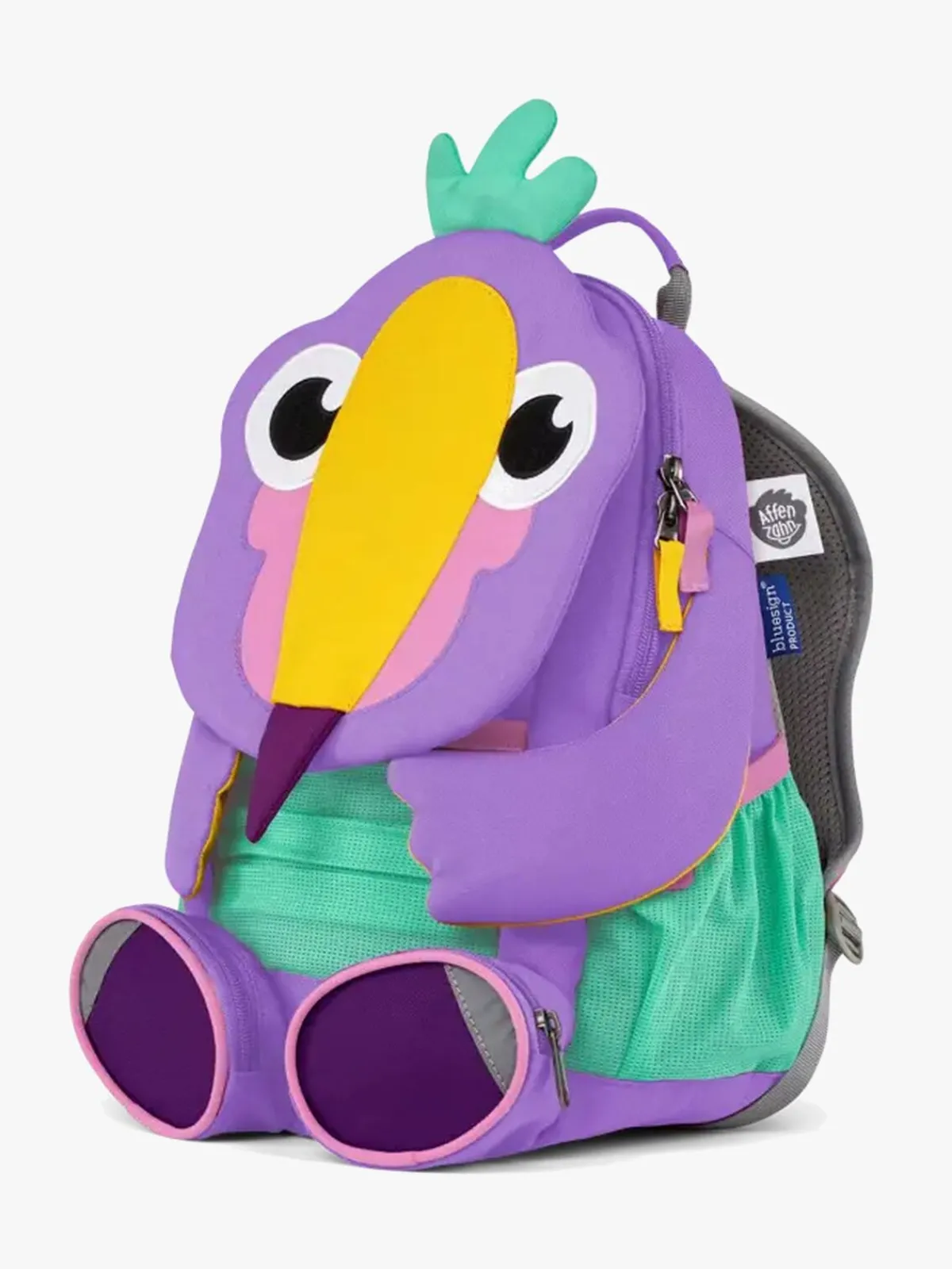 Børn Affenzahn Large Friend Rygsæk 8L, Creative Toucan