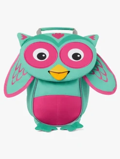 Affenzahn Tasker*Small Friend Rygsæk 4L, Owl Grøn/Lyserød