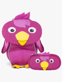 Børn Affenzahn Small Friend Rygsæk 4L & Penalhus, Bird