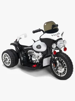 AlexGarage1 Alex's Garage Elmotorcykel Lille, Hvid/Sort