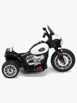 AlexGarage1 Alex's Garage Elmotorcykel Lille, Hvid/Sort