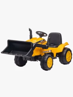 AlexGarage1 Elbiler & -Køretøjer*Alex's Garage Eltraktor med Front Loader, Gul