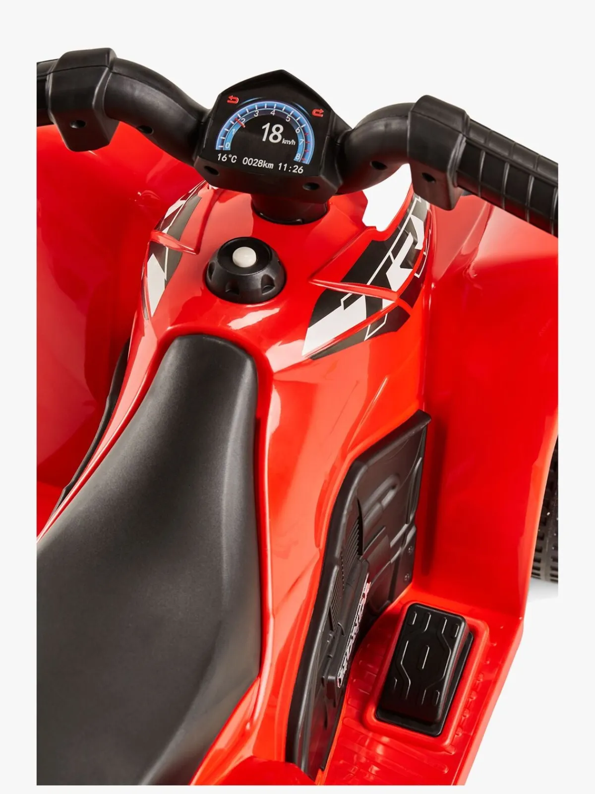 AlexGarage1 Alex's Garage Honda Elbil ATV, Rød