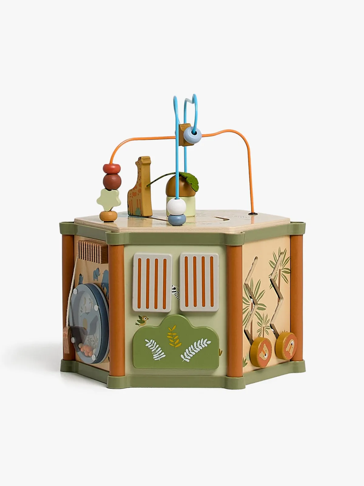 AliceFox Alice & Fox Aktivitetslegetøj Heksagon Safaridyr