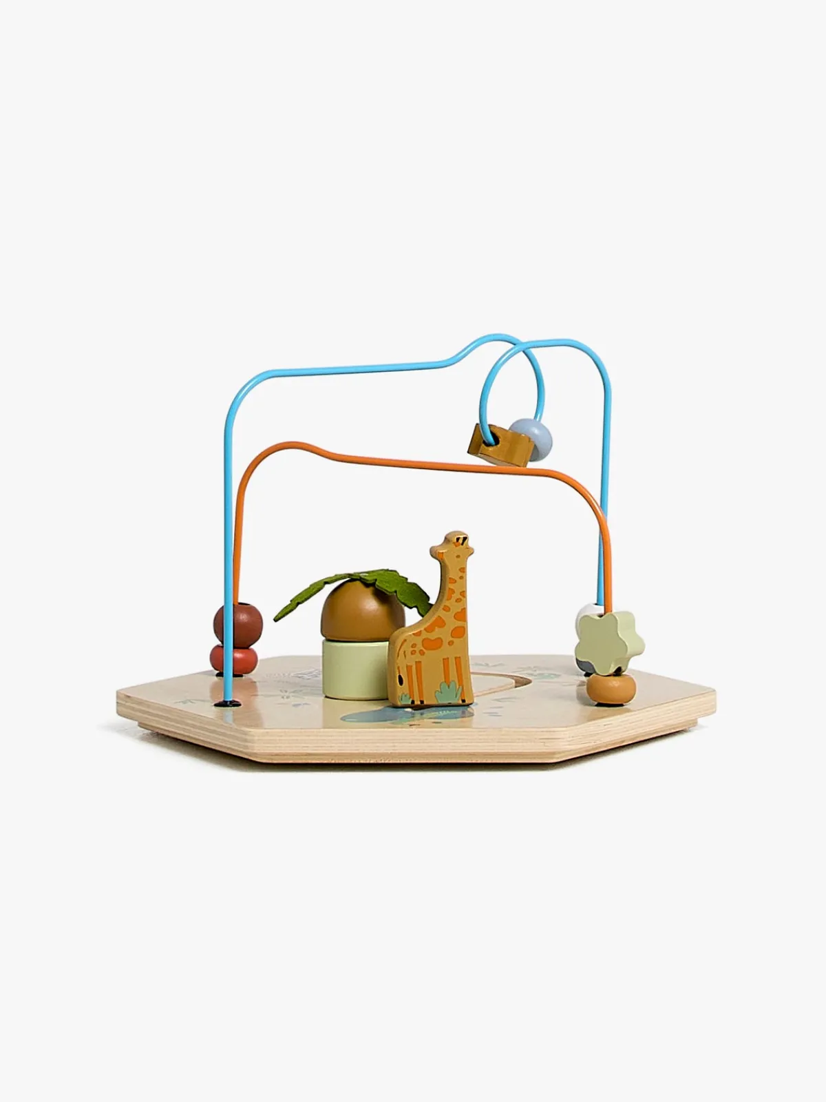 AliceFox Alice & Fox Aktivitetslegetøj Heksagon Safaridyr