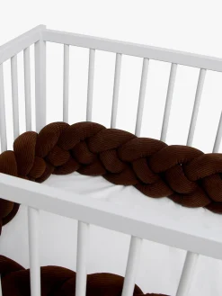 Børn AliceFox Alice & Fox Braid Sengerand 210cm, Brown Manchester