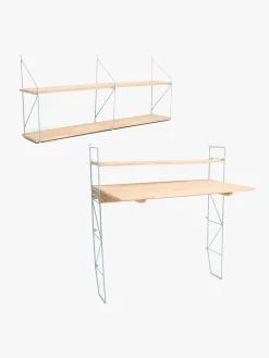 Børn AliceFox Alice & Fox CLEO Skrivebord & Hylde, Blå/Naturel