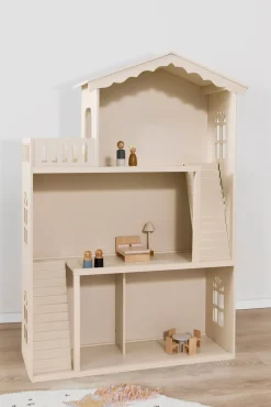 AliceFox Legetøj Til Børn På 0-10 År|Dukker & Bamser*Alice & Fox Dukkehus, Beige