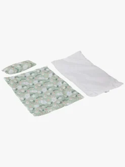 AliceFox Dukker & Bamser>Alice & Fox Dukkeseng inkl. Madras, Mintgrøn