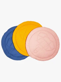 Børn AliceFox Alice & Fox Elephant Legetæppe Ø80, Bijou Blue