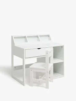 AliceFox Børnemøbler*Alice & Fox FAY Skrivebord med Stol, White Hvid