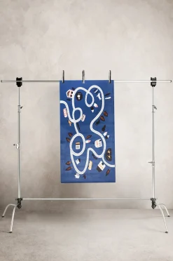 Børn AliceFox Alice & Fox Gulvtæppe 80x150 Bilbane, Indigo