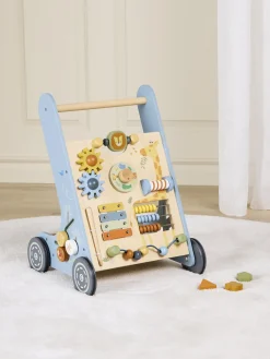 AliceFox Babylegetøj*Alice & Fox Gåvogn Safari, Blå Flerfarvet