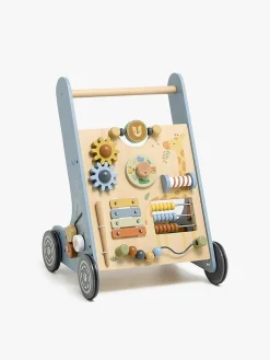 AliceFox Babylegetøj*Alice & Fox Gåvogn Safari, Blå Flerfarvet