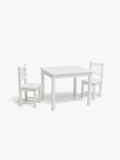 Børn AliceFox Børnemøbler></noscript>Alice & Fox LOVIS Bord & Stole + Sofa med Opbevaring, Hvid