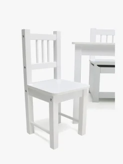 Børn AliceFox Børnemøbler></noscript>Alice & Fox LOVIS Bord & Stole + Sofa med Opbevaring, Hvid