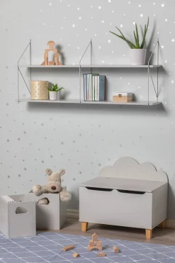 AliceFox Børnemøbler*Alice & Fox Opbevaringsbænk, Grå