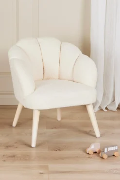 Børn AliceFox Børnemøbler>Alice & Fox Pearla Lænestol, Cream/Wood