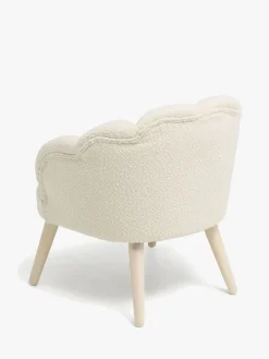 Børn AliceFox Børnemøbler></noscript>Alice & Fox Pearla Lænestol, Cream/Wood