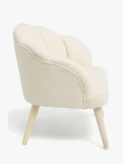 Børn AliceFox Børnemøbler></noscript>Alice & Fox Pearla Lænestol, Cream/Wood