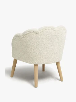 Børn AliceFox Børnemøbler></noscript>Alice & Fox Pearla Lænestol, Cream/Wood