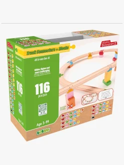 AlphaBoosterZ Togbaner & Legeborde>Alpha BoosterZ Track Connectors All In One Block Box XL Byggesæt 116 Dele