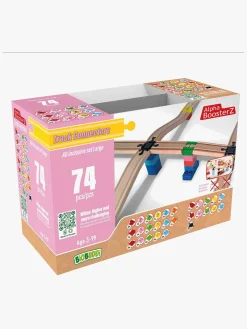 AlphaBoosterZ Togbaner & Legeborde*Alpha BoosterZ Track Connectors All Inclusive Large Byggesæt 74 Dele