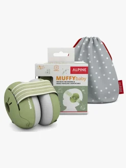 Alpine Sikkerhed>Muffy Baby Høreværn, Grøn