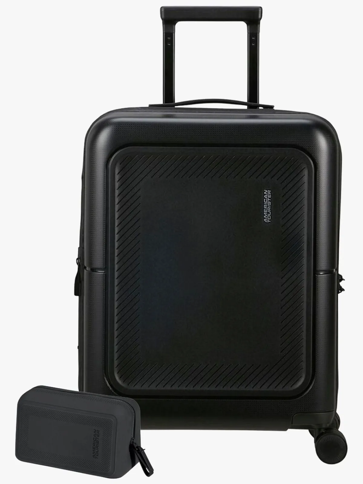 Børn AmericanTourister American Tourister Dashpop Kuffert 41-47L & Toilettaske POP, True Black