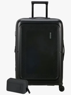Børn AmericanTourister American Tourister Dashpop Kuffert 76-84L & Toilettaske POP, True Black
