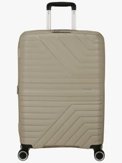 AmericanTourister Tasker*American Tourister Flytwist Kuffert 63-73L, Sandstone