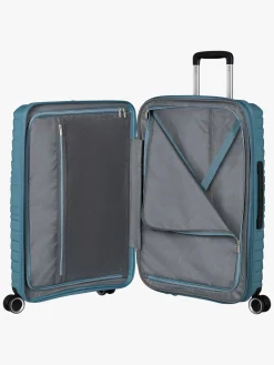 AmericanTourister Tasker*American Tourister Flytwist Kuffert 63-73L, Storm Blue