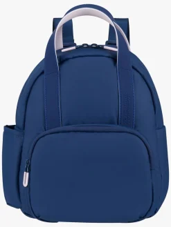 AmericanTourister Tasker*American Tourister Puffy POP Mini Rygsæk S 8,5L, Navy Lyserød/Blå