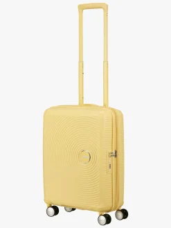 AmericanTourister Tasker*American Tourister Soundbox Spinner Kuffert 35,5L, Pastel Yellow Gul
