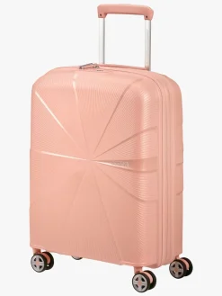AmericanTourister Tasker*American Tourister StarVibe Spinner Kuffert 37-41L, Metallic Peach