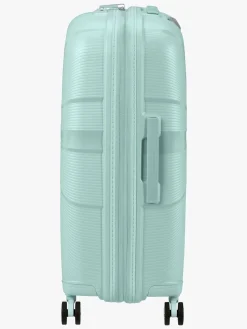 Børn AmericanTourister American Tourister StarVibe Spinner Kuffert 70-77L, Metallic Surf Blue