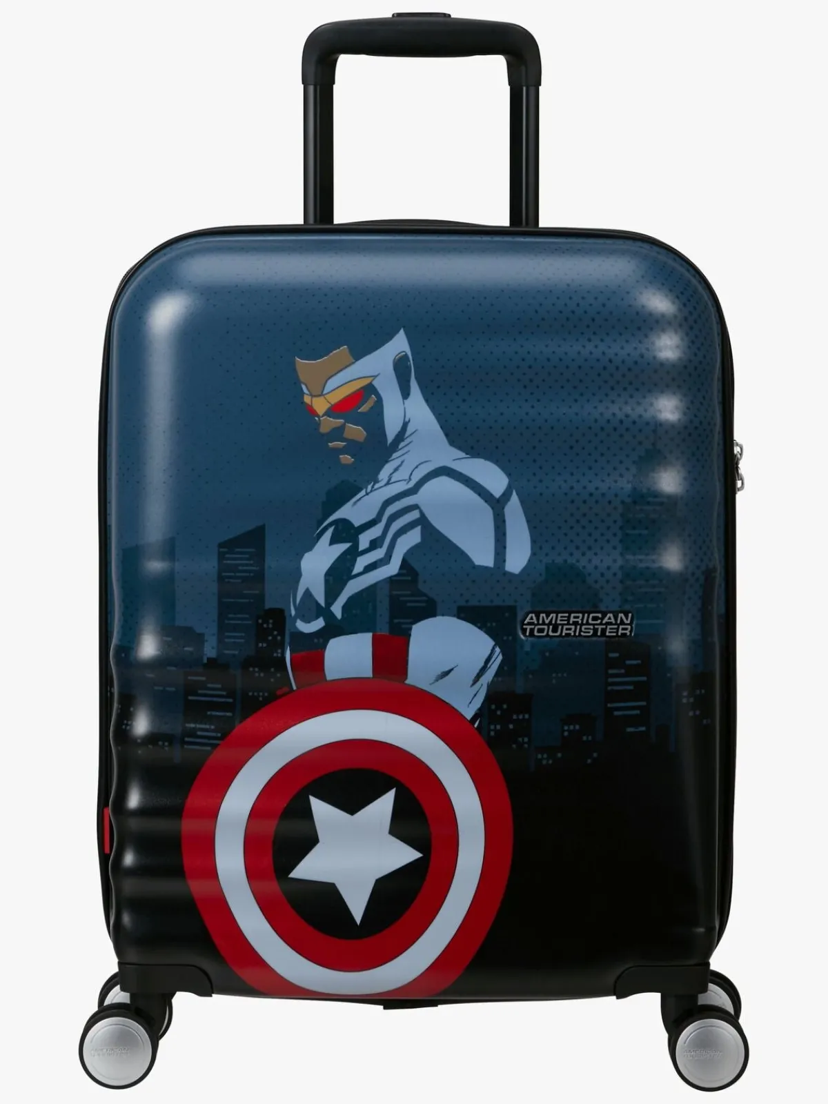 AmericanTourister Tasker*American Tourister Wavebreaker Kuffert 36L, Marvel Captain America City Blå
