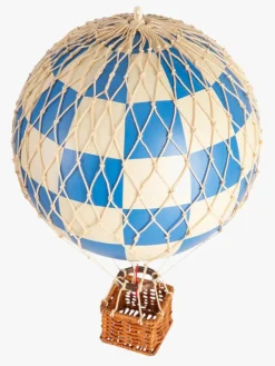 Børn Authentic Models Travels Light Luftballon Ternet Mønster, Blå