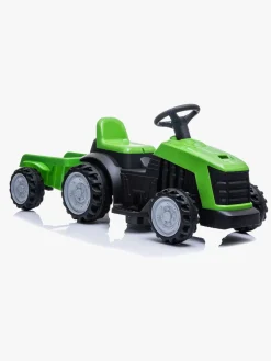 Azeno Elbiler & -Køretøjer>Eltraktor m. Anhænger, Grøn