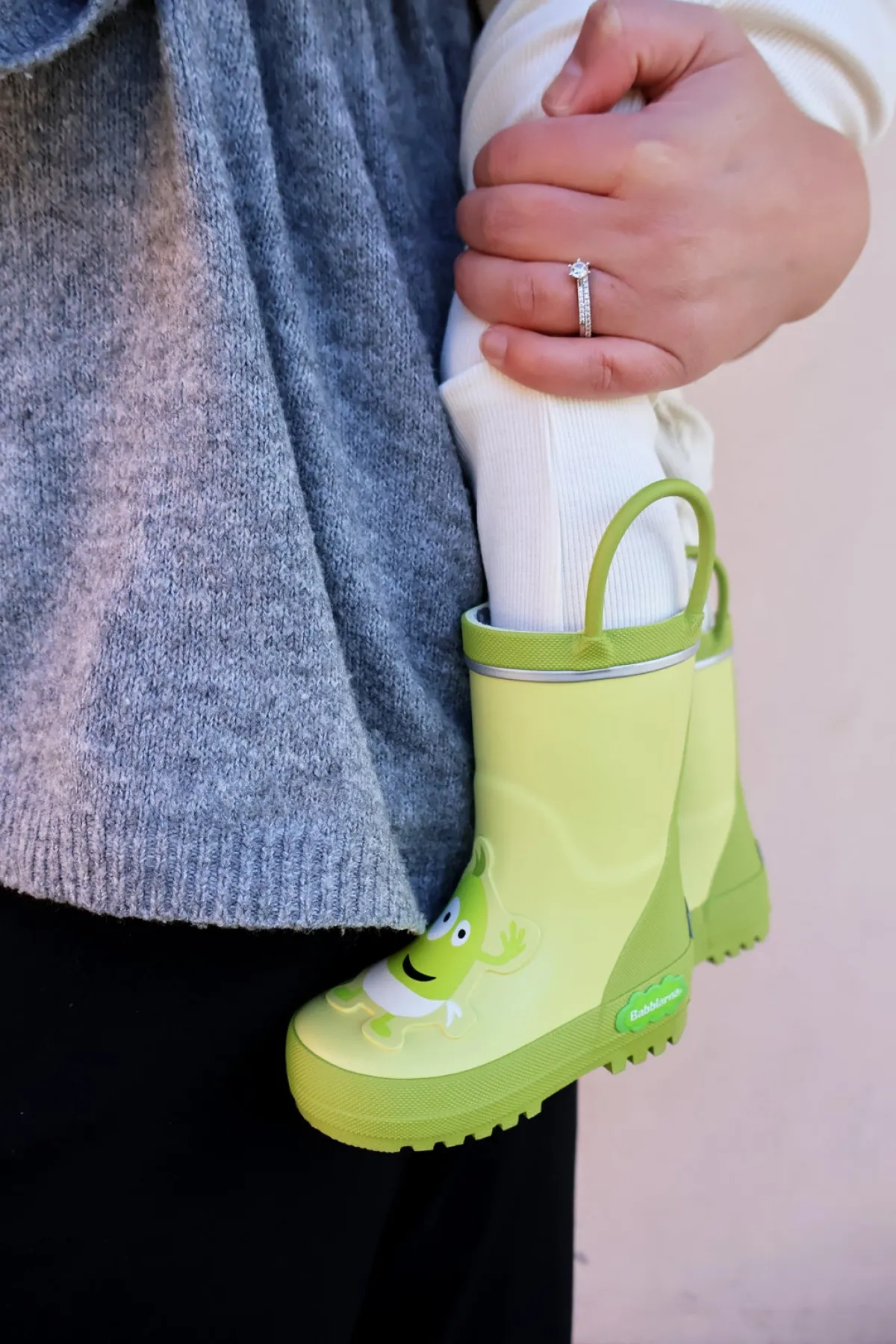 Børn Babblarna Gummistøvler>Dadda Gummistøvler, Grøn