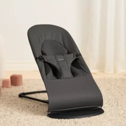 BABYBJORN BabyBjörn Balance Soft Skråstol Woven/Jersey, Mørkegrå