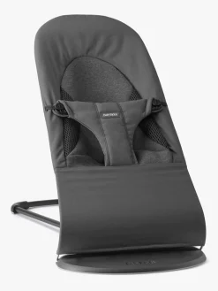 BABYBJORN BabyBjörn Balance Soft Skråstol Woven/Jersey, Mørkegrå